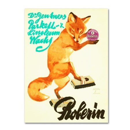 Vintage Apple Collection 'Roberin Hohlwein' Canvas Art,18x24
